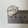 Acessórios DIY Bandeja para Broches Base para Emblemas Material Base com Base de Pino de Disco Corsage Feito à Mão Alfinete de Lapela