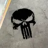 Decalque de Moto Caveira Adesivo Personalizado Tendência Diabo Marvel Punisher Tanque de Combustível Moto Adesivo Refletivo