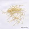 Cor de ouro 14k retenção de cor anel único fecho lagosta fivela corrente estendida com contas material DIY pulseira colar acessórios
