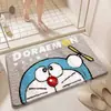 Alfombra de baño de imitación cachemir de dibujos animados, felpudo absorbente de agua y antideslizante, alfombra linda para la entrada del hogar, felpudo resistente a la suciedad