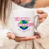 Taza térmica de 11 oz para exportación, admite impresión de logotipo, taza DIY, taza de oficina, el mejor regalo