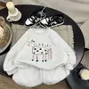 Conjunto de Primavera para Meninos Estilo Coreano Moletom de Gola Redonda Infantil e Calça Conjunto de Duas Peças Roupa Esportiva de Primavera para Bebê para Uso ao Ar Livre