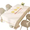 Mantel Impermeable Sin Lavado, Resistente al Aceite y Anti-Quemaduras Tacto Piel de Cordero Mantel de Lujo Accesible Gama Alta Nuevo 2025 Mantel para Mesa de Café