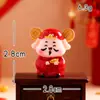 Ornamento Criativo de Ano Novo Versão Q Pequeno Deus da Riqueza Decorações de Artesanato DIY de Resina para Carro Casa Desktop Pequenos Enfeites Acessórios