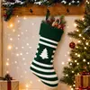 Calcetines grandes de bolsa de caramelo tejidos, accesorios para regalos, decoraciones navideñas más vendidas, calcetines transfronterizos, Navidad