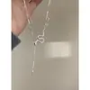 Colar de Cobra com Franja Língua de Cobra para o Ano Novo da Cobra para Mulheres, Corrente Simples de Suéter para Clavícula Nicho Atacado
