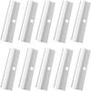 Accesorios para cortinas verticales minoristas transfronterizos 10 juegos 89MM pieza colgante sin costuras pieza colgante simple
