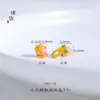 Retención de color fuerte oro vietnamita accesorios diy colgante tulipán pulsera capullo pequeño collar esmalte pintado a mano mujer