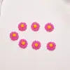 Flores Pequenas Frescas, Flores de Cinco Pétalas, Acessórios para Unhas, Pequenos Acessórios Tridimensionais de Resina, Acessórios Coloridos para Unhas Vestíveis, Materiais para DIY