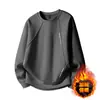 Sudadera de Diseñador para Hombre Talla Grande Cuello Redondo, Moda Trendy de Otoño e Invierno Nueva, Camiseta Base Holgada Versátil para Hombre