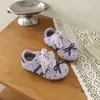 Sapatos de Ballet Vintage com Bolinhas para Crianças, Tênis Esportivos para Meninas, Tênis Princesa com Solado Macio para Meninas, Modernos