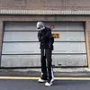 Pantalones Deportivos Negros Casuales con Cordón Transfronterizos para Hombre, Estilo High Street, Diseño Nuevo de Moda, Pantalones Largos Versátiles y Cómodos