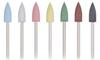 Silicone Nail Grinding Head Manicure Esfoliante Borracha Nail Grinding Head Drill Polimento Nail Grinding Head Silicone Nail Grinding Head