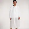 Bata de Laboratorio Desechable No Tejida Bata Blanca Ropa de Trabajo, Traje de Aislamiento Ligero a Prueba de Polvo Transpirable Espesado Civil