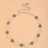 Nuevos adornos de círculo de amor sello de cintura cadena corporal cadena para vestido de mezclilla de mujer cadena de cintura de personalidad diy todo partido venta al por mayor