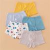 Ropa interior tipo bóxer para niños, de algodón, con dibujos animados, transpirable, para las cuatro estaciones, pantalones cortos para niños, pantalones grandes para estudiantes, fabricantes al por mayor