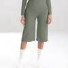 Conjunto de roupa de yoga escovada de alta elasticidade europeu e americano para mulheres, adequado para uso ao ar livre, conjunto de calça de yoga de perna larga com manga longa, roupas esportivas e de fitness