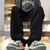 Pantalones deportivos casuales de pierna recta, holgados, de color liso, versátiles, de tendencia, para hombre, primavera y otoño 2026, transfronterizos