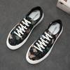 2026 Harley-Sas Novo Modelo 9298 Estilo Britânico Respirável Slip-On Cano Baixo Tênis Casual de Lona Masculino