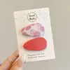 Presilhas de Cabelo Coloridas Dopamina para Mulheres, Presilhas Laterais, Presilhas Bico de Pato, Grampos de Cabelo Sem Costura, Presilhas Bb para Franja, Acessórios de Cabelo