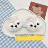 Desenho animado pelúcia fácil urso urso boneca boneca broche estrela dailou bolsa escolar acessórios decorativos faça você mesmo acessórios para cachecol