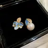Pendientes de Borla con Forma de Gota de Agua y Circonita Azul Estilo Francés, Lujo Ligero y Sensación de Alta Gama, Pendientes de Moda Versátiles con un Diseño Único
