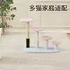Estrutura de escalada para gatos direto da fábrica com ninho, espessada e resistente, especificamente para gatos grandes, estrutura de escalada para gatos de alto valor estético, brinquedo para animais de estimação