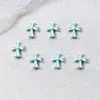 Joyería para Uñas con Color Dopamina Popular Transfronterizo Corazón de Cuervo Joyas de Resina Diamante Cruz Llevable Accesorios para Uñas Accesorios DIY