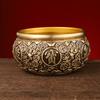 Moedas Sólidas de Latão Puro Ornamentos Cornucópia Sala de Estar Escritório Porquinho-cofre da Prosperidade Cilindro de Arroz Latão Ornamentos Domésticos