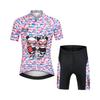 Ropa de Ciclismo Xintown Ropa de Bicicleta Serie Zoo Conjunto de Manga Corta Niños Secado Rápido Bicicleta de Montaña
