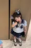 Vestido de Verano para Niñas Estilo Universitario Dibujos Animados Sin Mangas Conejito Policía, Conjunto de Dos Piezas Elegante Estilo Coreano Dulce y Fresco Falda Corta