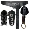 Accesorios de disfraz YSF, populares en Amazon y eBay para ventas transfronterizas, con armadura de caballero retro medieval europea