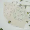 Cáñamo Hierba Blanca Madera Forro Multicolor Juvenil Artístico Lindo Textura Áspera Esmerilada Sobre para Tarjeta Sobre para Invitación