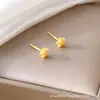 Seis Tipos de Brincos Cerâmicos Pequenos em Formato de Coração, Versáteis para o Dia a Dia, Não Precisam Ser Removidos ao Dormir, Livres de Metais Pesados, Previnem Vermelhidão e Inflamação, e São Suaves para os Furos das Orelhas
