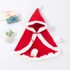 Sombreros, tocados, bufandas navideñas, capas, capas de disfraz para gatos y perros de mascotas transfronterizos, ropa navideña para mascotas