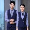 Chaleco Unisex Ropa de Trabajo Chaleco de Mujer Versátil Ropa de Negocios Conjunto de Tres Piezas Chaleco Coreano para Mujer Chaleco Chaqueta sin Mangas