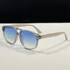 Gafas de Sol para Hombre con Montura Grande Estilo Europeo y Americano, Doble Puente, Gafas Aviador de Personalidad Trendy para Exteriores, Gafas de Sol Versátiles de Moda Estilo Callejero para Mujer