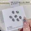 Pedras de strass em formato de ovo de pombo sem base, produto acabado, pedras de strass K9 brilhantes aplicadas à mão, acessórios coloridos ovais para arte de unhas