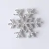 Pó de Ouro Transfronteiriço 4,5cm Floco de Neve DIY Patch Artesanal Acessórios de Cabelo Material para Grampo Acessórios de Floco de Neve Joias