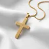 Fonte de Abastecimento de E-commerce Transfronteiriço: Colar Cruz de Aço Titânio Europeu e Americano Mais Vendido na Amazon, Joia Pingente Personalizada Hip-Hop Masculina