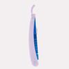 Soporte para cuchillo de depilación de cejas para principiantes rasguño rasguño acero inoxidable cuchillo de afeitar cejas plegable cuchillo de depilación de cejas navaja de cejas
