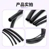 Mangueira Flexível Macia de PVC Preto Resistente ao Desgaste Anti-Envelhecimento Mangueira Plástica Proteção de Chicotes Elétricos Transporte de Fluidos Tubo Plástico Personalizado