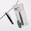 Pinzas Multifuncionales para Cejas Juego de Cuatro Piezas de Pegatinas Depiladoras de Cejas Pinzas para Párpados Dobles y Pestañas Postizas Pinzas Planas e Inclinadas de Acero Inoxidable para Cejas