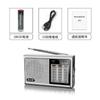Rádio Portátil Huibang L31 Nova Banda Completa Mini Carregamento Rádio Retro Volume Grande para Idosos