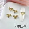 Liga para Unhas Artísticas Laço Popular Decorações de Unha Super Brilhantes Unhas Usáveis Estilo Francês Fita Borboleta Acessórios para Unhas
