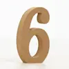 Ornatos de Letras e Números Ingleses de Madeira Atacado Artesanato de Madeira Letras DIY Decoração Criativa Venda Direta da Fábrica