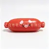 Venta Caliente Transfronteriza Juguete Divertido de Perro Caliente para Apretar Juguete Pequeño Creativo de Sonido Crujiente para Descompresión Bloques de Construcción de TPR Relleno en Stock Venta al por Mayor