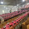 Máquina de Malvaviscos para Uso Comercial con Diseños Cepillados Coloridos, con Carrito, Directo del Fabricante, Máquina de Malvaviscos de Mesa al por Mayor