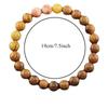 Pulsera Unisex de Ocho Planetas del Universo Transfronterizo con Piedra Natural Ojo de Tigre y Cuentas de Saturno Pulsera Cielo Estrellado