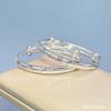 Pulsera de Plata de Ley 9999 Sólida de Empuje y Tirón para Niños y Niñas Pulsera de Regalo para Bebés de un Año